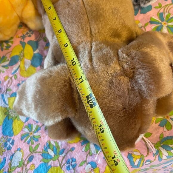 TY Large Vintage NWT Bunnies Praying Grace HTF Hopper and Ears Brown Bunny - Picture 8 of 15